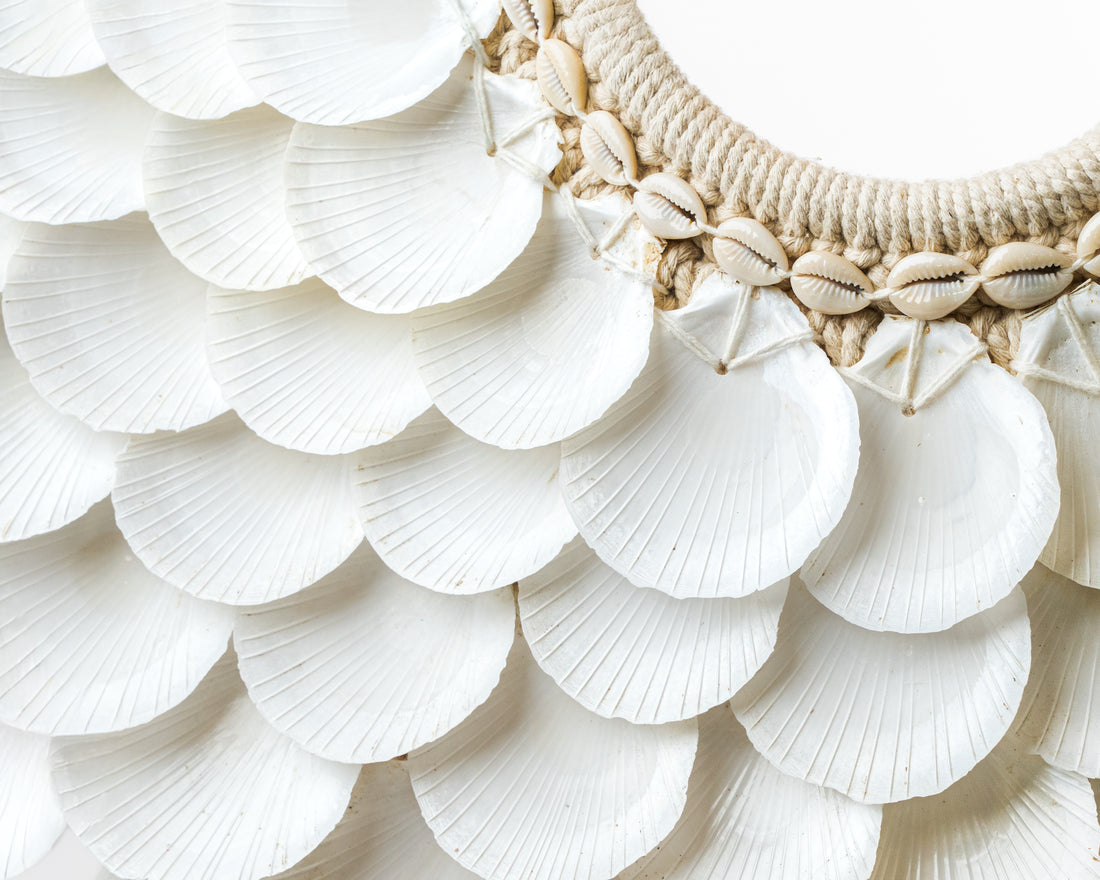 Wall Decor Papua White