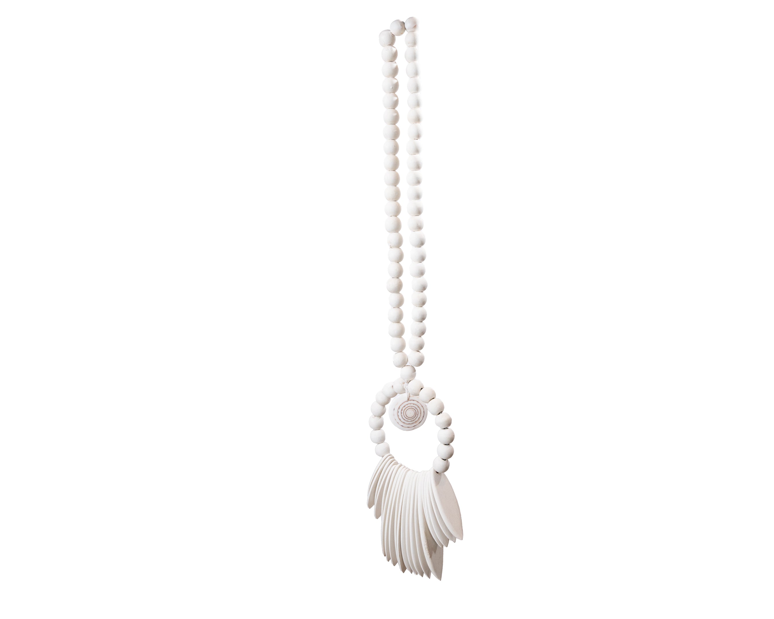 Collar Bead White