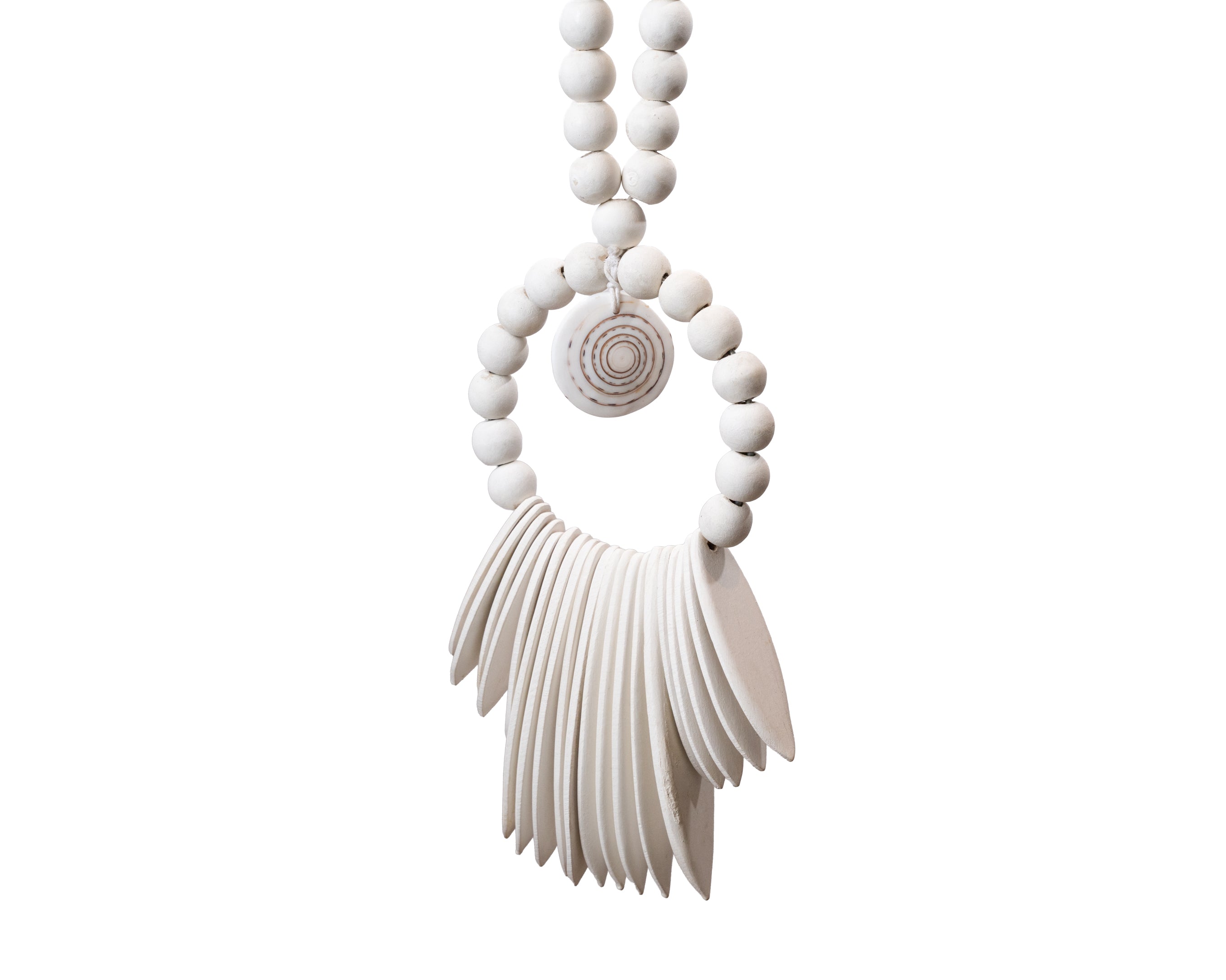 Collar Bead White