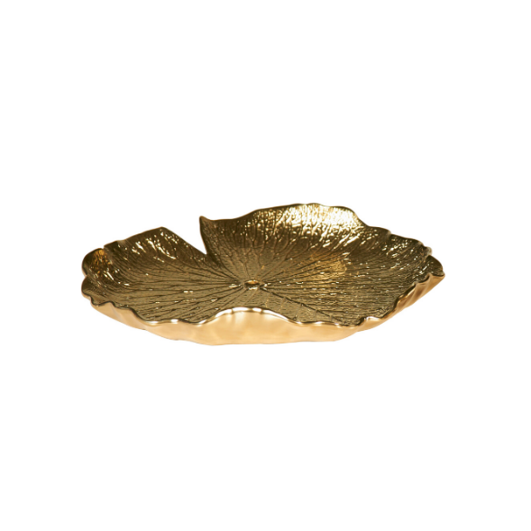 WALL ART GOLDEN LEAF / SMALL