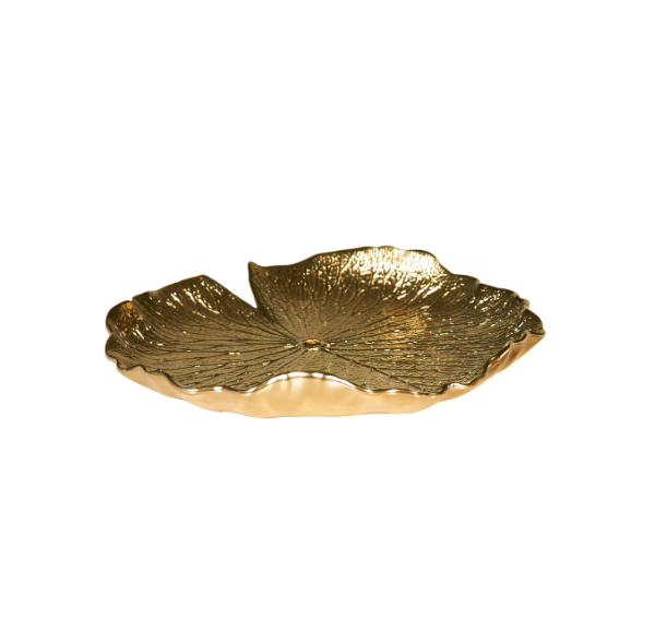 WALL ART GOLDEN LEAF / SMALL