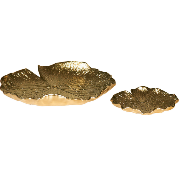 WALL ART GOLDEN LEAF / SMALL