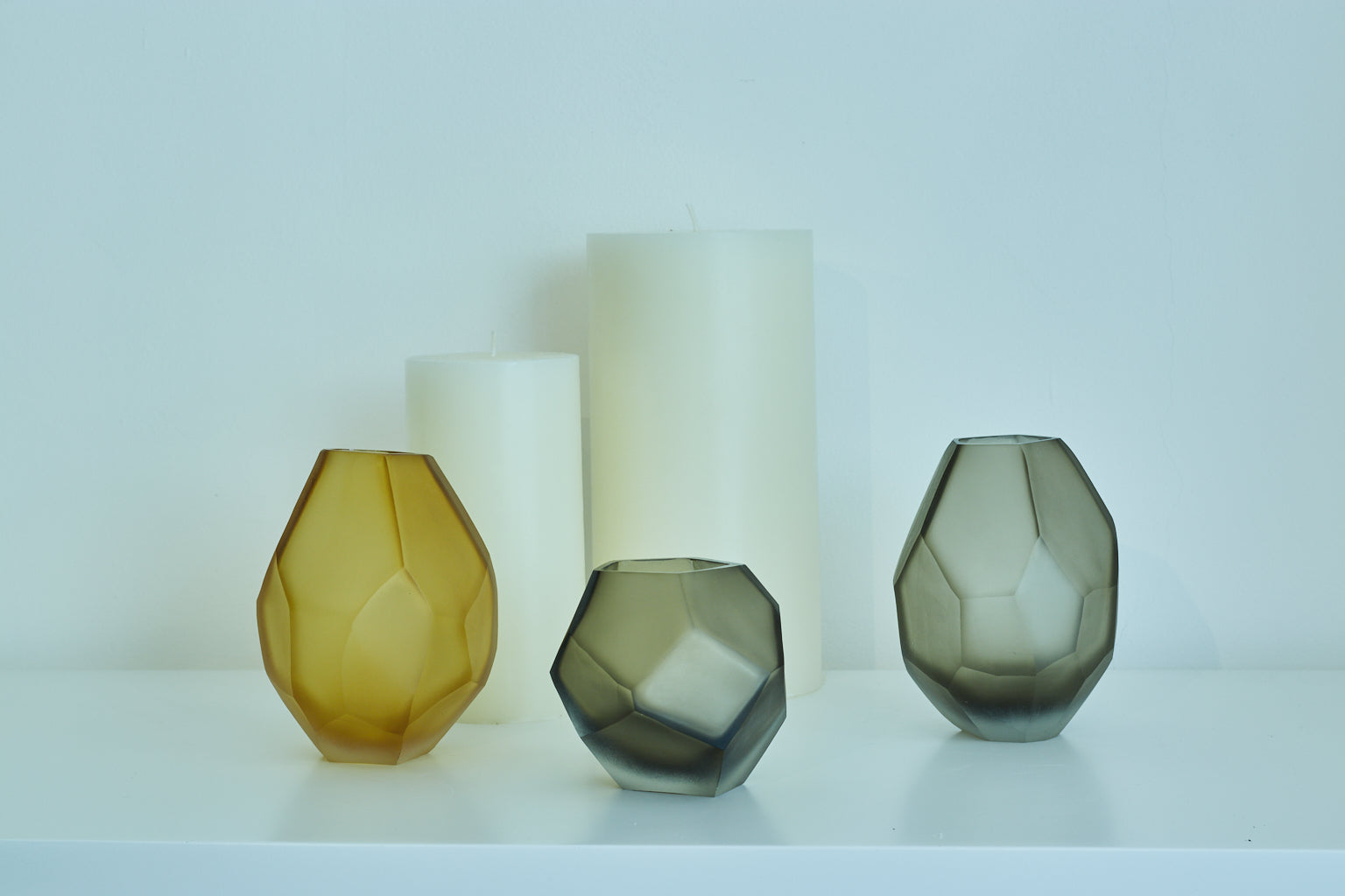 VASE GEO BRONZE TALL