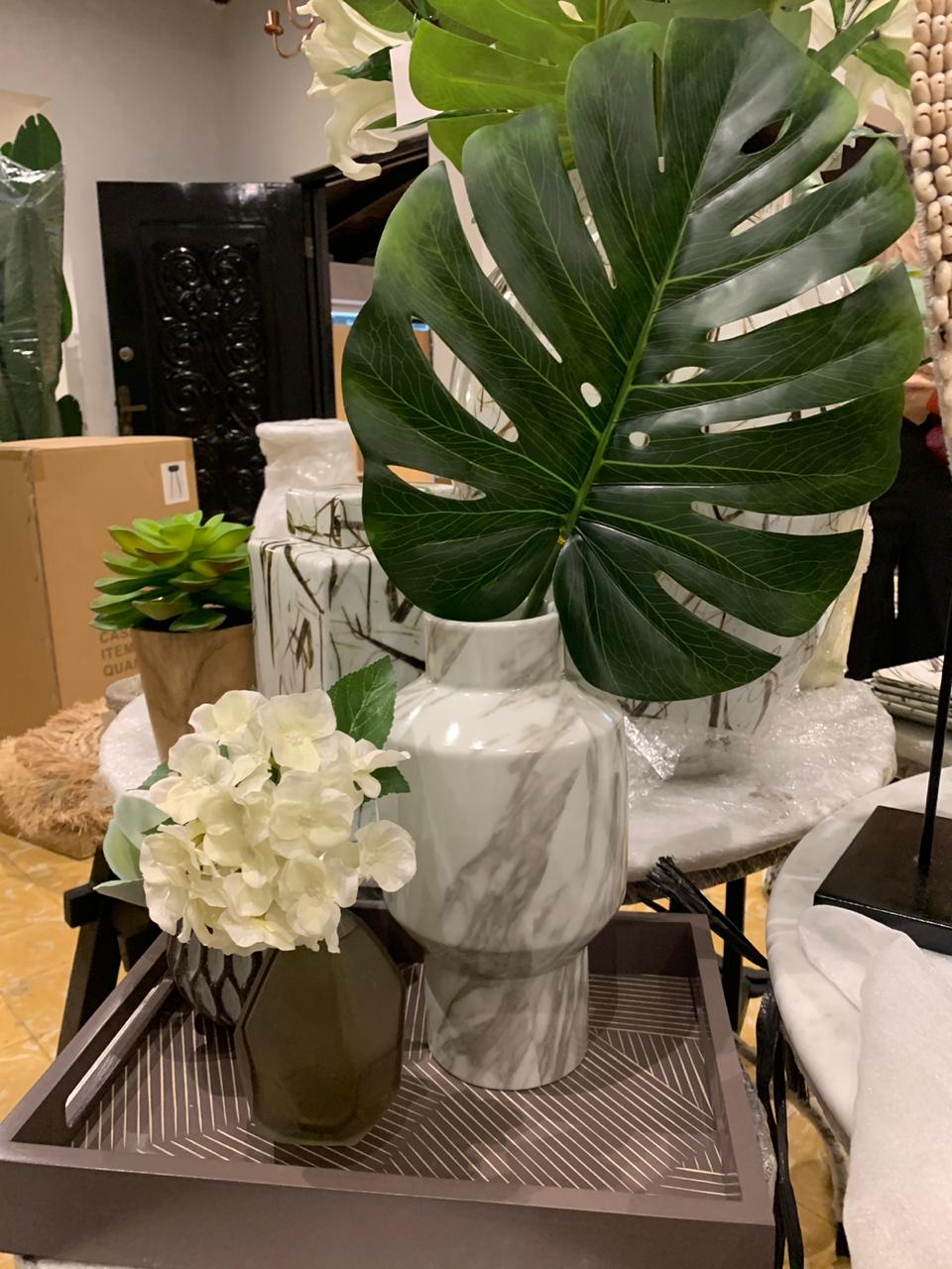 VASE GEO BRONZE TALL