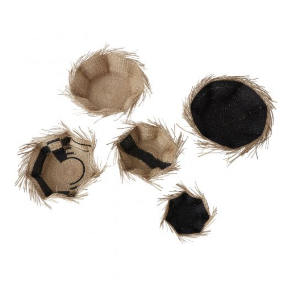 NILO NATURAL AND BLACK BASKET