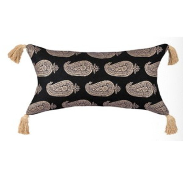 COJIN MACAO BLACK RECTANGULAR